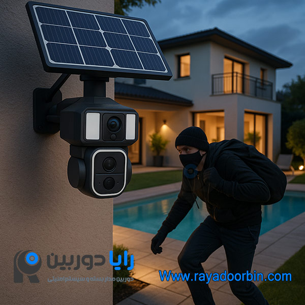 دوربین خورشیدی سیمکارتی