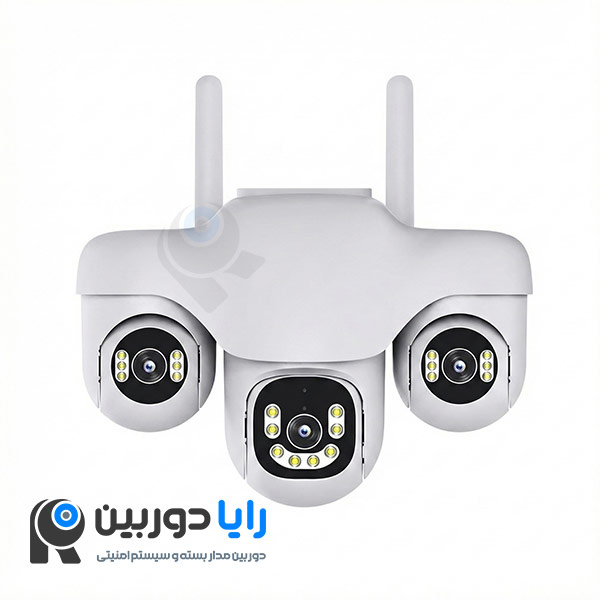 دوربین سه لنز چرخشی