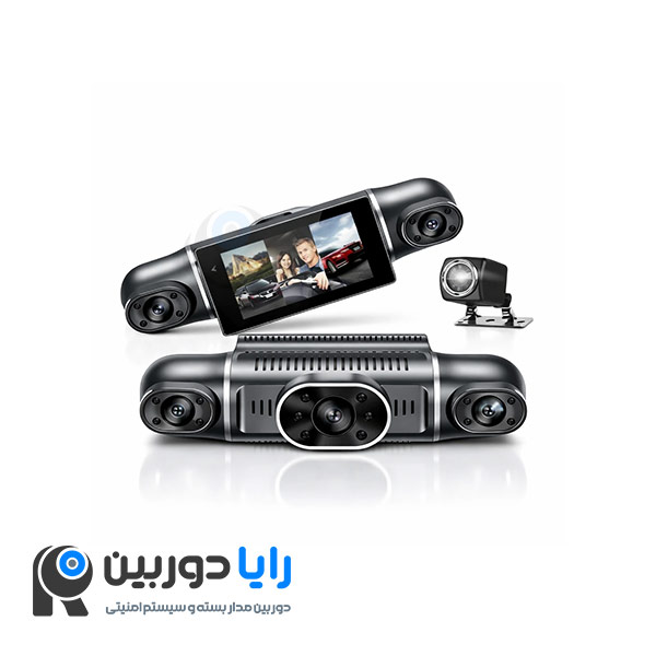قیمت دوربین خودرو چهارلنزه مانیتوردار وای فای CL4