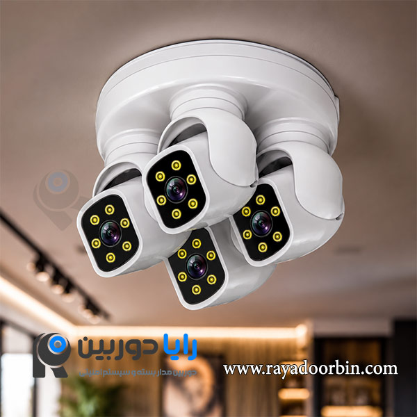 قیمت دوربین 4 لنز چهار موتور چرخشی سیمکارتی