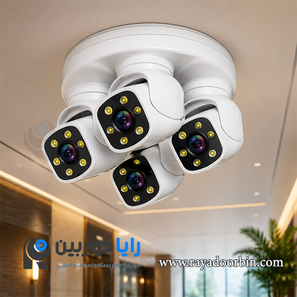 خرید دوربین 4 لنز چهار موتور چرخشی سیمکارتی MR40