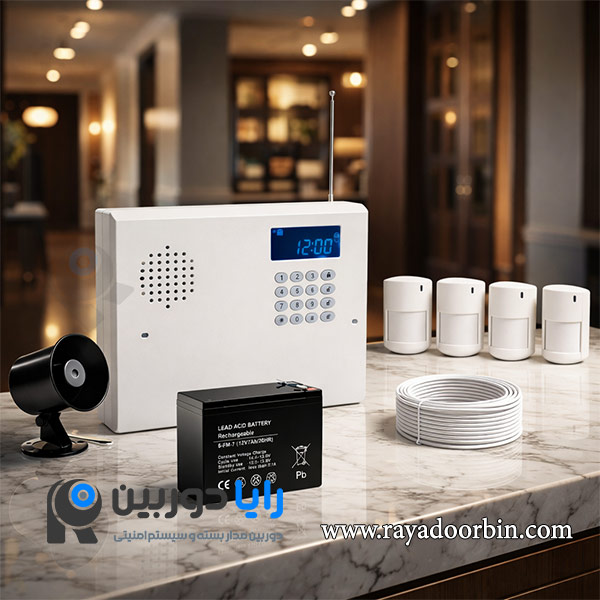 خرید پکیج دزدگیر سایلکس سیم کارتی مدل sw4