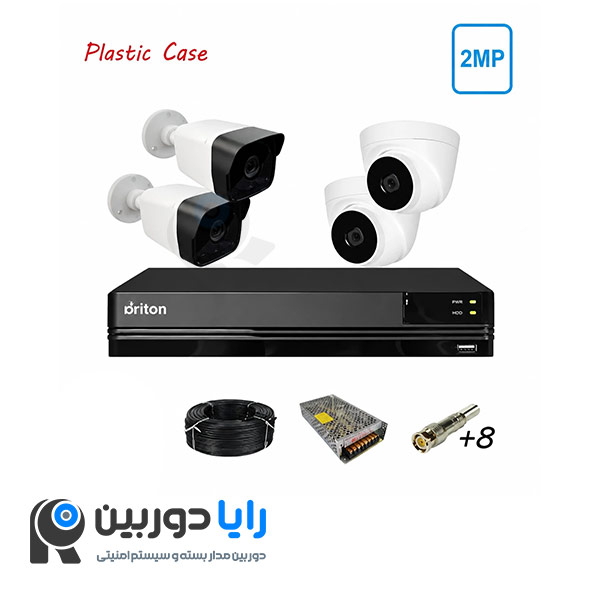قیمت پکیج دوربین مداربسته ارزان 4 کانال
