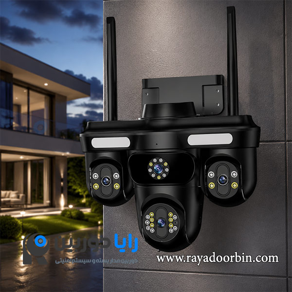 قیمت دوربین مداربسته 3 لنز سیم کارتخور یونی کم RDUK