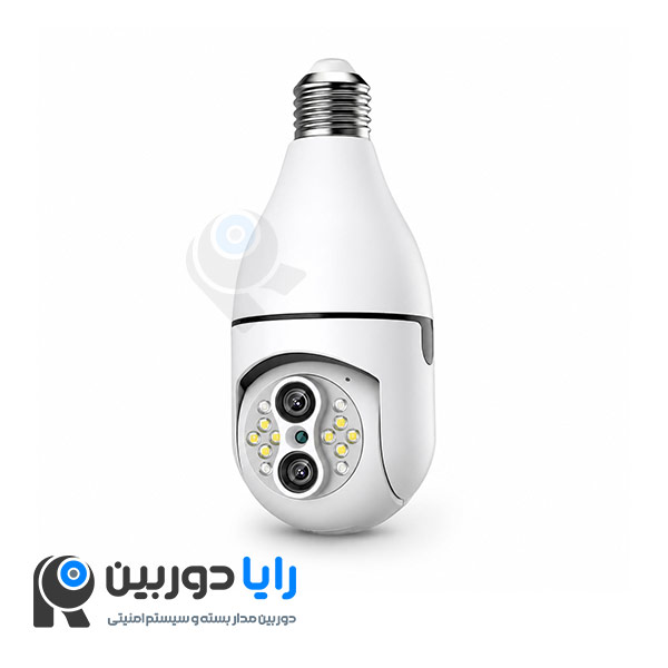 قیمت دوربین مداربسته لامپی چرخشی زوم دار 10x مدل RDL003